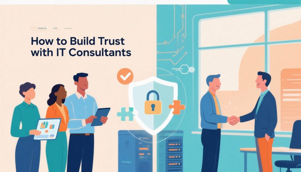 how to build trust with it consultants
